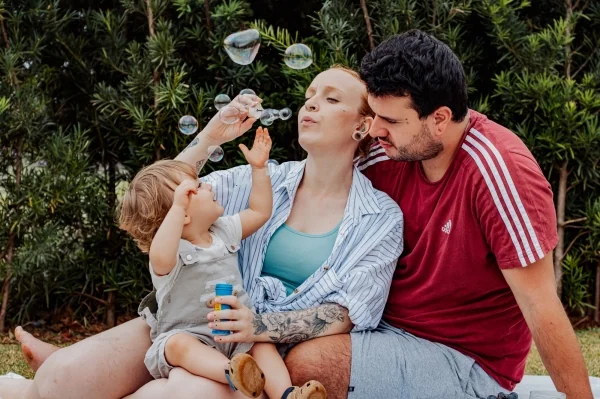 Primeiro piquenique do Rafa 